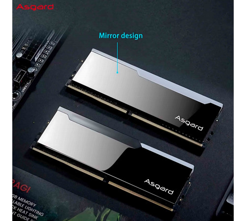 Оперативная память DDR5 16GBx2 7200MHz ASGARD BRAGI с радиатором RGB 