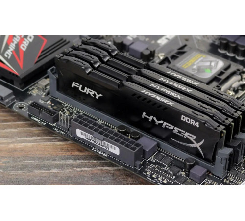 Оперативная память DDR4 16GB 2400MHz Kingston HyperX с радиатором Б/У
