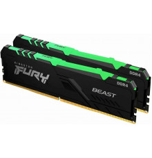 Оперативная память DDR4 KIT 32GB 3000MHz (2x16GB) Kingston FURY с радиатором RGB Б/У