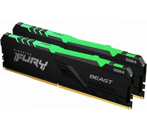 Оперативная память DDR4 KIT 32GB 3000MHz (2x16GB) Kingston FURY с радиатором RGB Б/У
