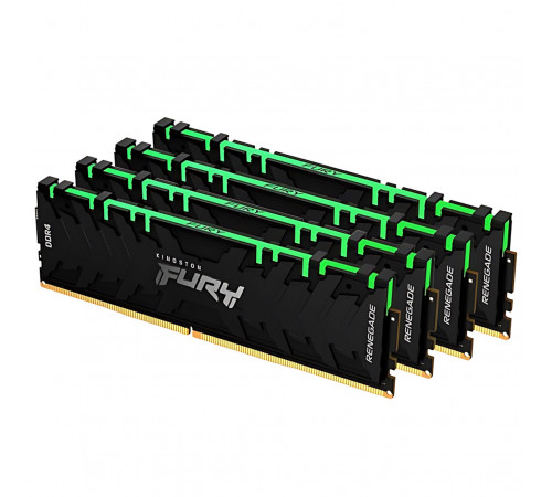 Оперативная память DDR4 KIT 32GB 3000MHz (4x8GB) Kingston FURY Renegade c радиатором RGB