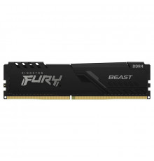 Оперативная память DDR4 16GB 2666MHz Kingston Fury Beast с радиатором Б/У