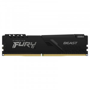 Оперативная память DDR4 16GB 2666MHz Kingston Fury Beast с радиатором Б/У
