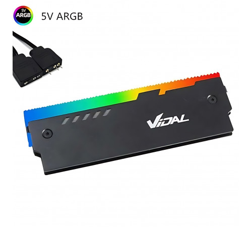 Радиатор охлаждения для ОЗУ VIDAL ARGB