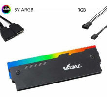 Радиатор охлаждения для ОЗУ VIDAL RGB / ARGB