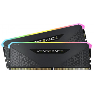 Оперативная память DDR4 16GB 3200MHz (2x8GB) Corsair с радиатором RGB Б/У