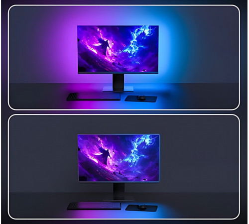 Адаптивная подсветка для мониторов 27" Ambilight USB