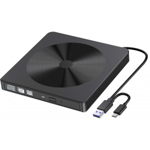 Портативный DVD дисковод USB and Type-C
