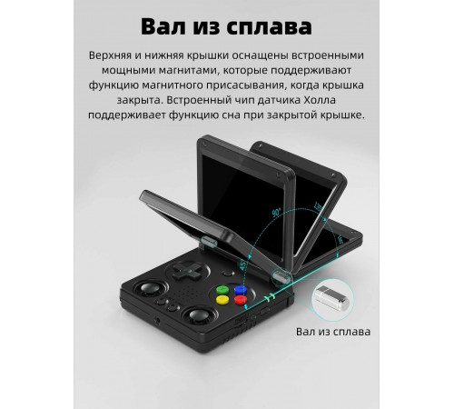 Приставка игровая портативная Anbernic RG34XX SP серый
