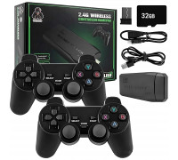 Приставка Игровая GAME STICK LITE M8 PS3 4K 2 геймпада черный