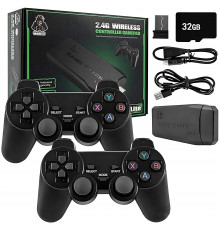 Приставка Игровая GAME STICK LITE M8 PS3 4K 2 геймпада черный