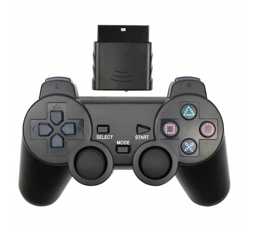 Геймпад / Джойстик PS2 Doubleshock беспроводной black (дубликат)
