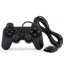Геймпад / Джойстик PS2 Dualshock проводной черный