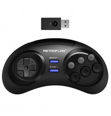 Геймпад / Джойстик SEGA RETROFLAG Classic 2.4MHz беспроводной черный