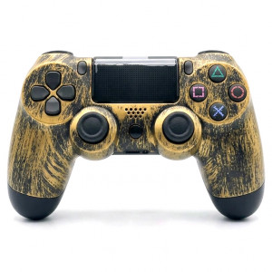 Геймпад / Джойстик Dualshock 4 беспроводной Fallout потертая бронза (PC, PS4, Android, iOS)