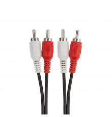 Кабель 2xRCA 1.5m BLACK