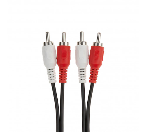 Кабель 2xRCA 1.5m BLACK