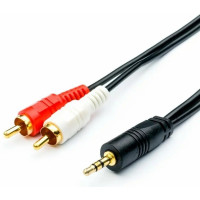 Переходник аудио 3.5mm to 2xRCA 1.5m/3.0m