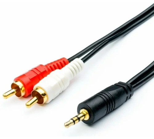 Переходник аудио 3.5mm to 2xRCA 3m