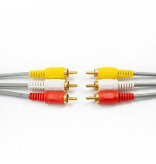 КАБЕЛЬ 3XRCA 1.5M GRAY