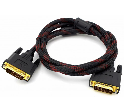 Кабель DVI RED 1.5м Кабель DVI RED 1.5м