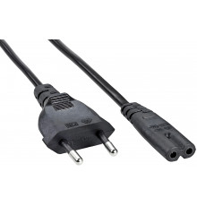 Кабель питания Power Cable 2pin C7 0.75mm 1.2m