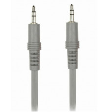 Кабель AUX 3.5mm papa to 3.5mm papa 1.5m GRAY