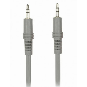 Кабель AUX 3.5mm papa to 3.5mm papa 3m GRAY