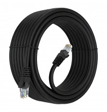 КАБЕЛЬ LAN 10М (PATCH CORDS) BlACK METAL