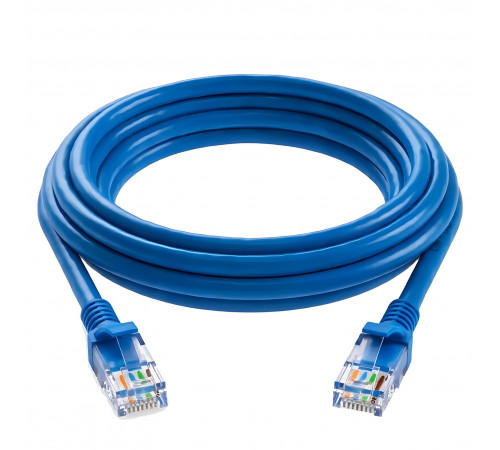 КАБЕЛЬ LAN 5м (Patch Cords) Blue