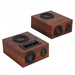 Колонки 2.0 D21 AUX/USB (Дерево)