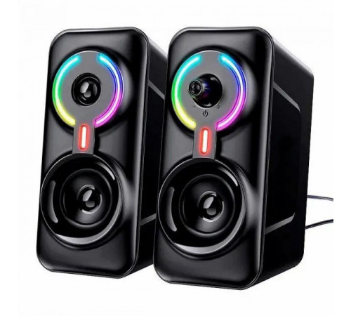 Колонки 2.0 USB JEDEL S-570 3.5mm LED