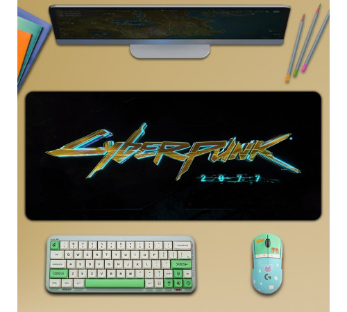 Коврик для мышки большой 900x400x2mm CYBERPUNK