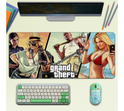 Коврик для мышки большой 900x400x2mm GTA MIX Коврик для мышки большой 900x400x2mm GTA MIX