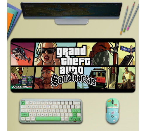 Коврик для мышки большой 900x400x2mm GTA MIX Коврик для мышки большой 900x400x2mm GTA MIX