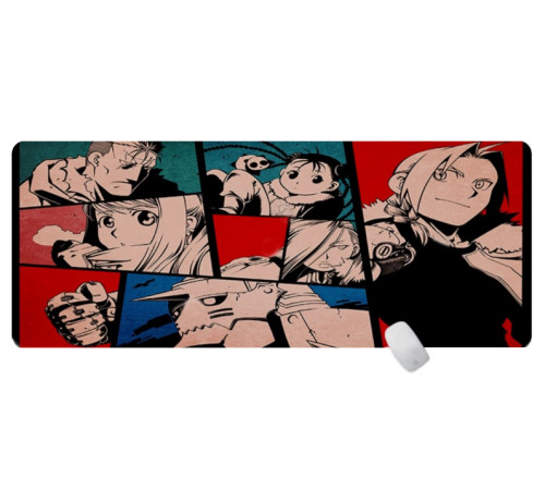 Коврик для мышки большой 900x400x2mm СТАЛЬНОЙ АЛХИМИК