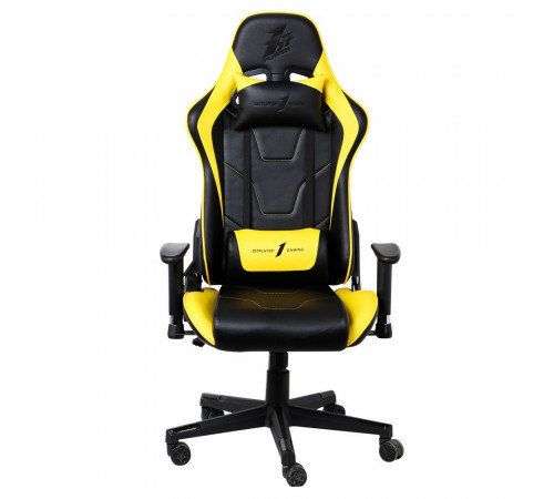 Кресло игровое 1ST PLAYER FK2 BLACK-YELLOW