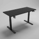 Стол игровой CYBER Y201 1200x600мм с подъемным механизмом (720-1160мм) BLACK