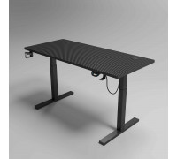 Стол игровой CYBER Y201 120x60см с подъемным механизмом (72-116см) BLACK