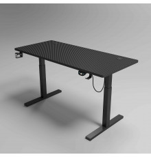 Стол игровой CYBER Y201 1200x600мм с подъемным механизмом (720-1160мм) BLACK