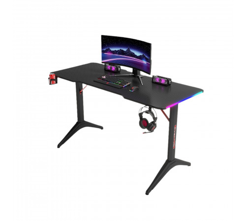 Стол игровой CYBER D2208 RGB BLACK Стол игровой CYBER D2208 RGB BLACK