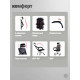 Кресло офисное HBADA HDNY164BM BLACK