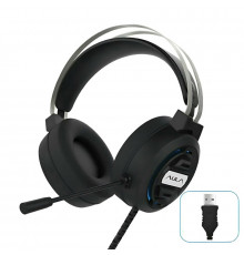 Наушники ПК проводные AULA S603 USB LED