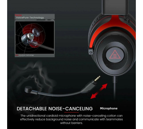 Наушники ПК проводные EKSA E900