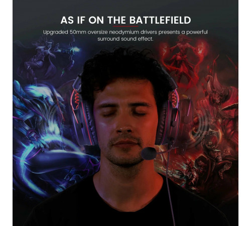 Наушники ПК проводные EKSA E900