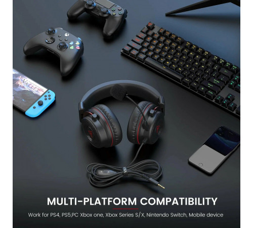 Наушники ПК проводные EKSA E900