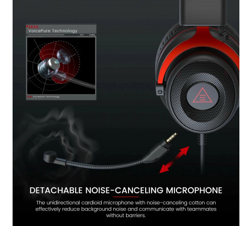 Наушники ПК проводные EKSA E900