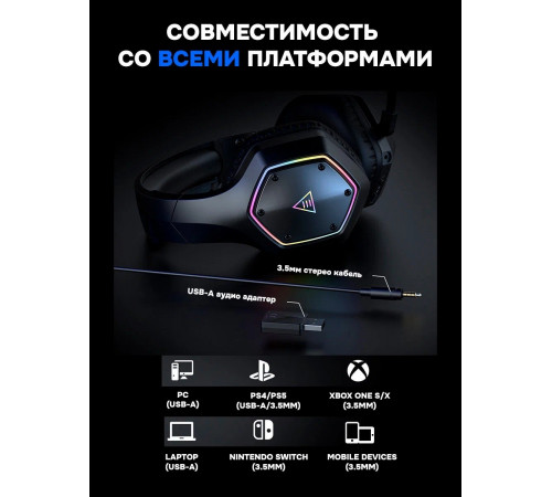 Наушники ПК беспроводные EKSA E1000WT