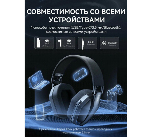 Наушники ПК беспроводные EKSA G19BT