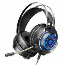 Наушники ПК проводные Inphic G2 USB LED